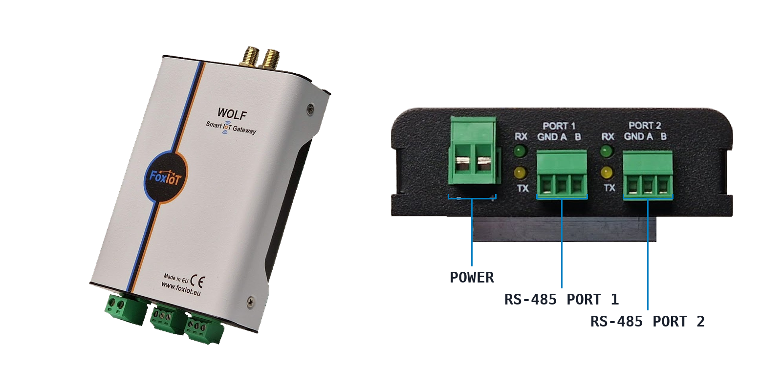 Wolf-2RS485 — 2 Independent RS-485