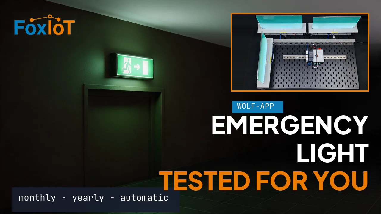 Emergency lighting tested for you — DALI DT1 set up in Wolf-App on a real test bench